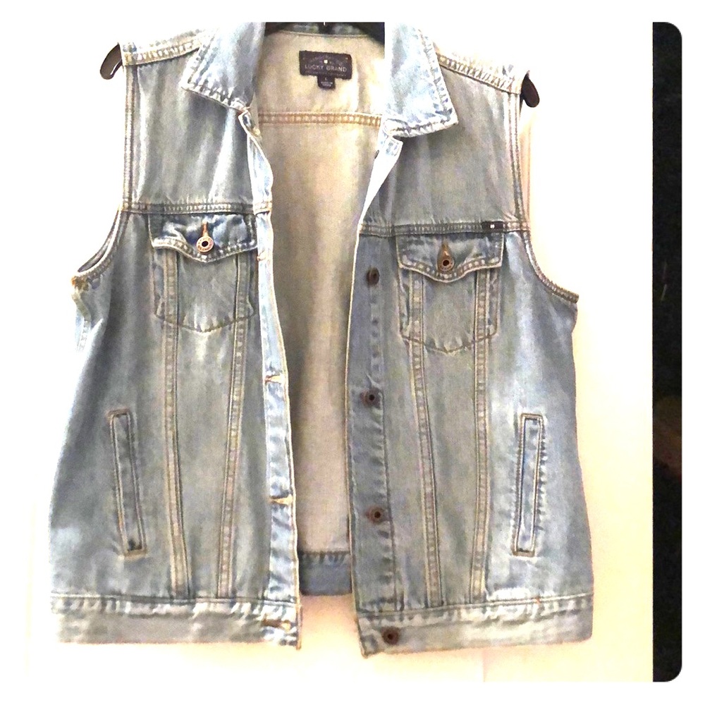 Lucky Brand Jean Vest
